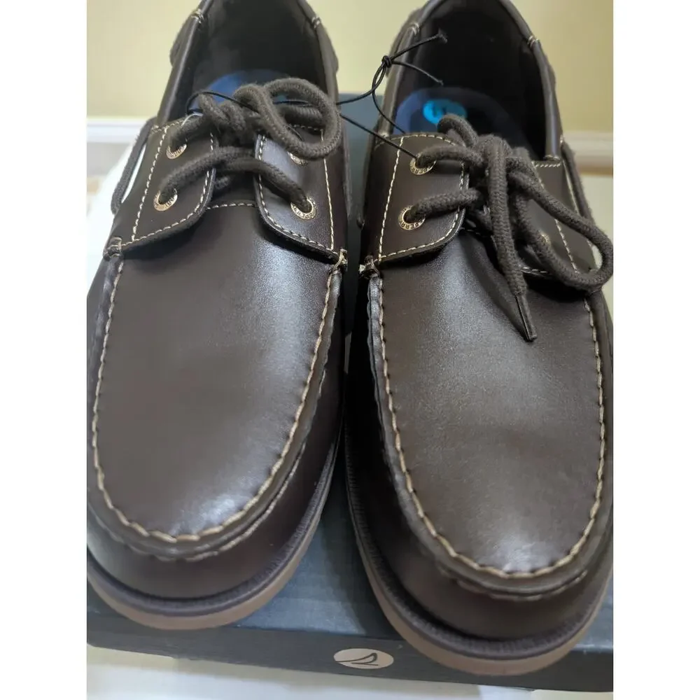 Sperry Top Sider Original Boat Shoes 11 1/2 11.5 F Leather Lace Up Casco Casual